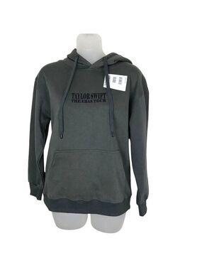 NWT Taylor Swift  Eras Tour Charcoal Grey Hoodie Size S